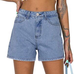 Vintage Wash Dad Jean Shorts Size Small